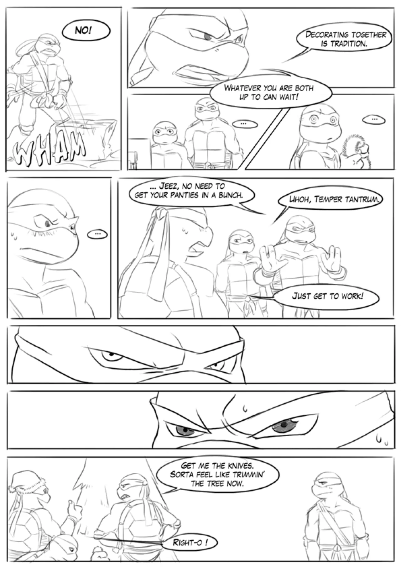 Merry Fuckin’ Christmas page 9 full