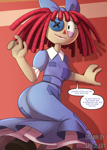 [Spiralart] Ragatha's Bad Time (The Amazing Digital Circus) (Ongoing) cover