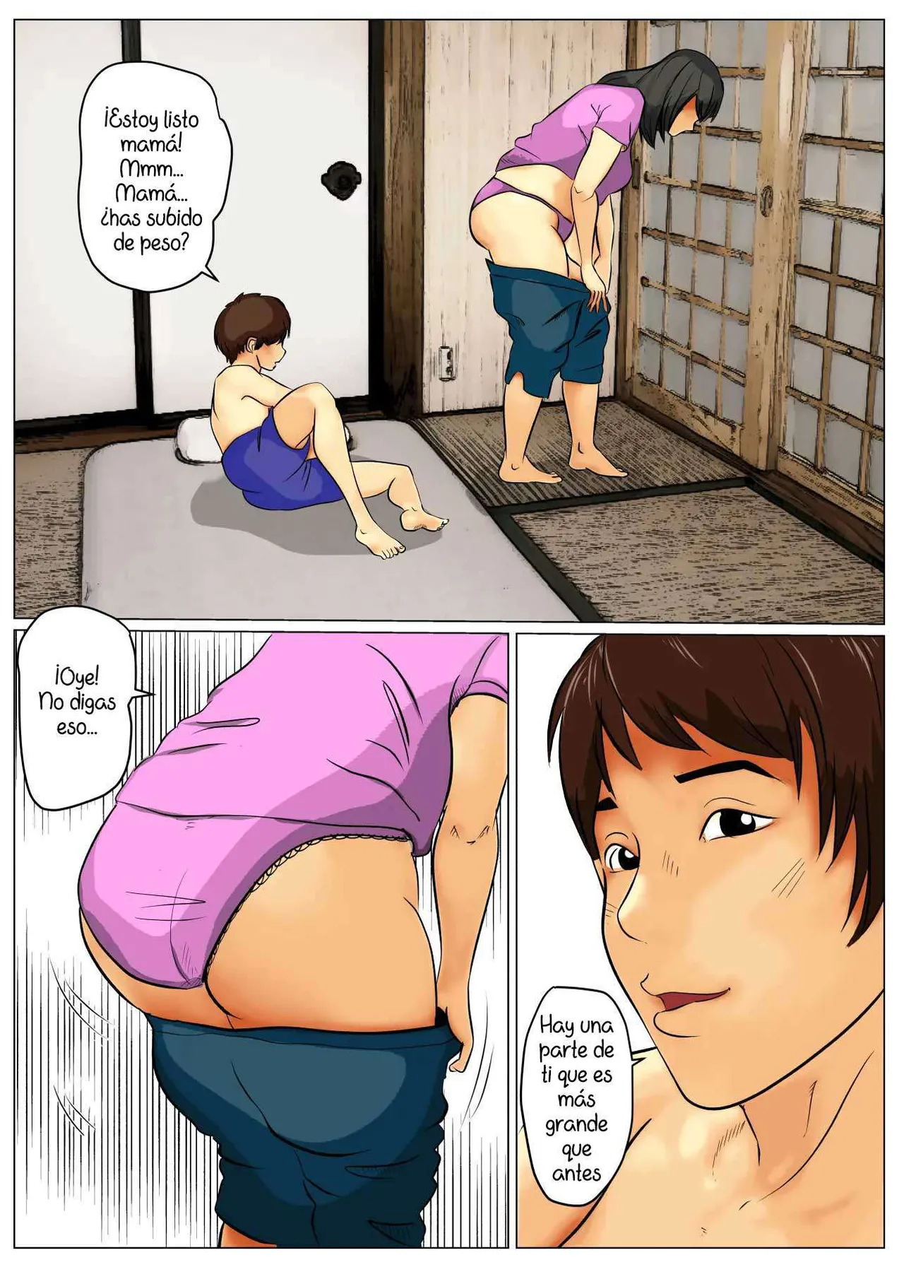 Musuko no Goal no Oiwai ni Doutei Sotsugyou Sasemashita｜Para Celebrar el Gol de Mi Hijo, Él Pidió Mi Cuerpo page 5 full