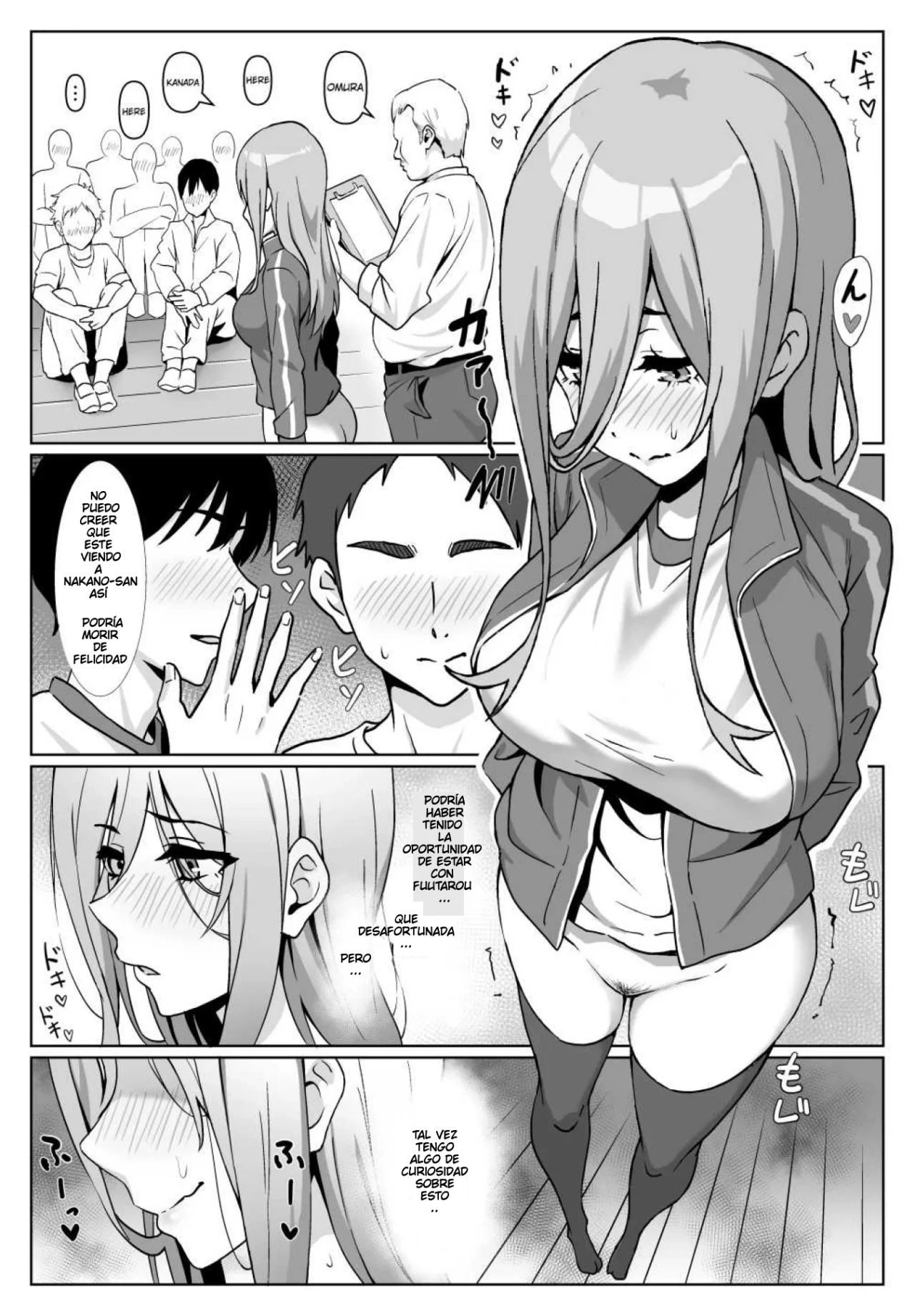 Miku-san to Sukebe na Jisshuu | Miku-san y el Entrenamiento Lascivo con los Chicos de la Clase page 5 full