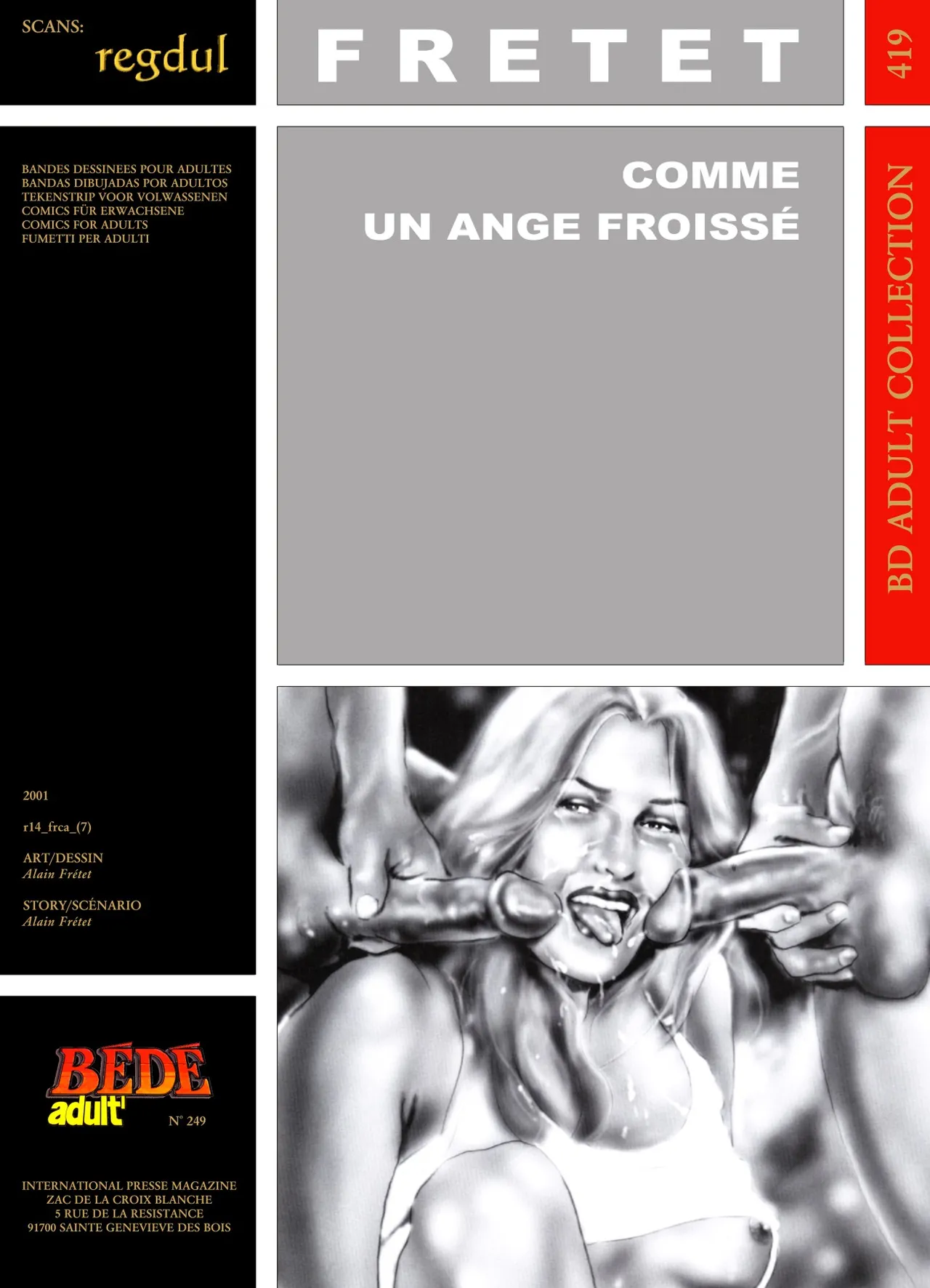 Alain Frétet - Comme un ange froissé page 1 full