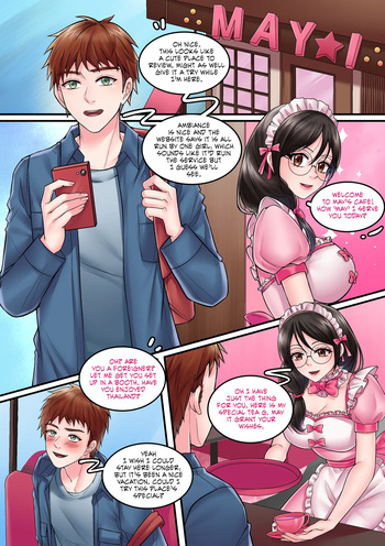 [MayiTGu]  ⚠️Comics Experiment: May I Cafe cover