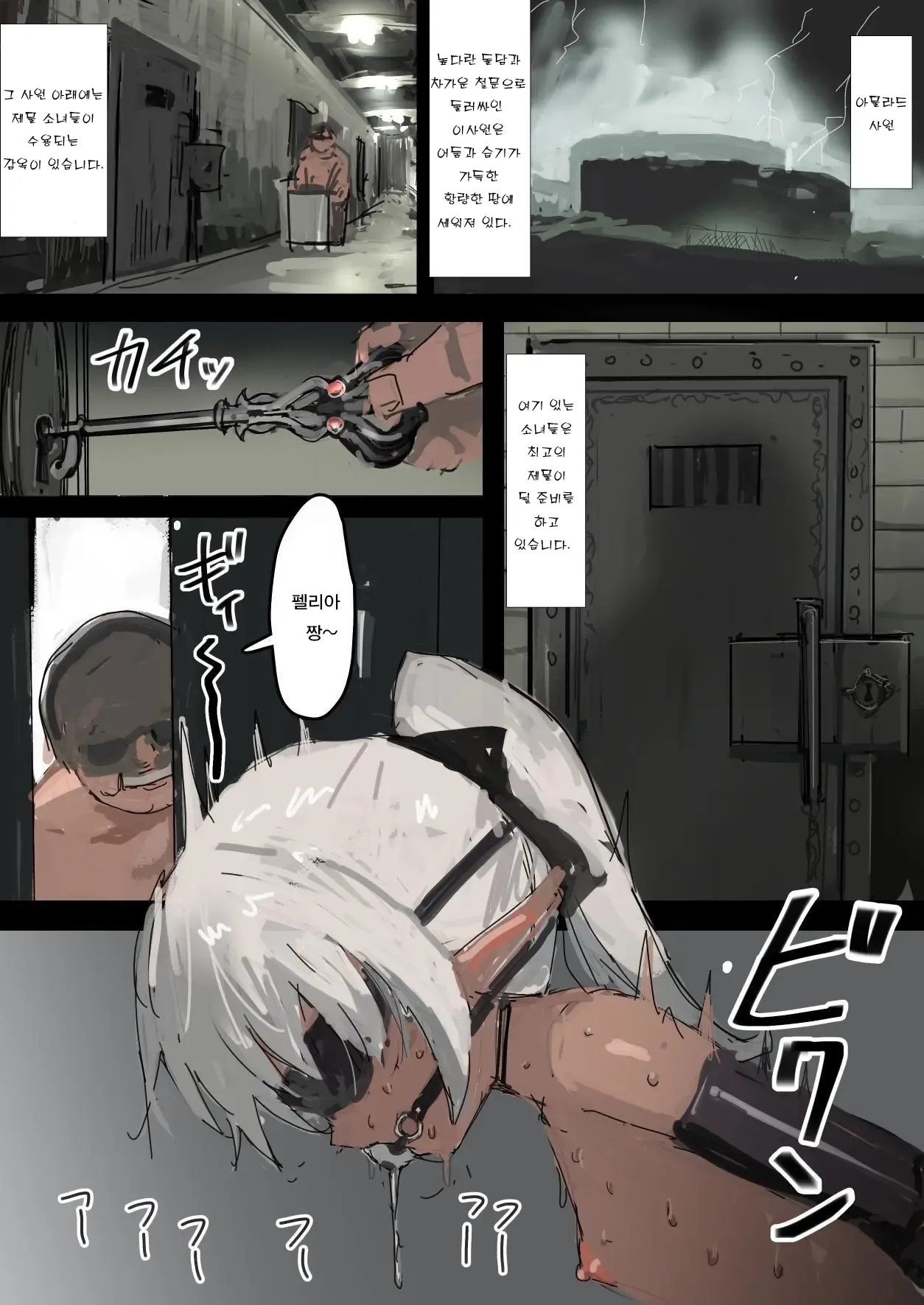 Ikenie no Elf | 제물이 되는 엘프 page 2 full