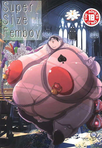 (Boost! 3) [WaffleSand] Super Size Femboy cover