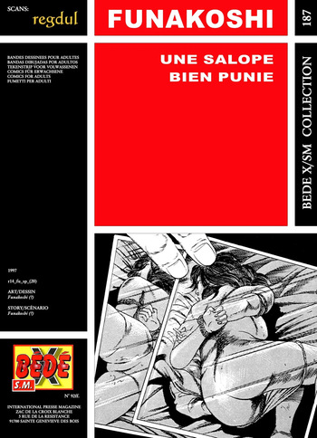 [Bédé X S.M. 187] Funakoshi - Une salope bien punie cover