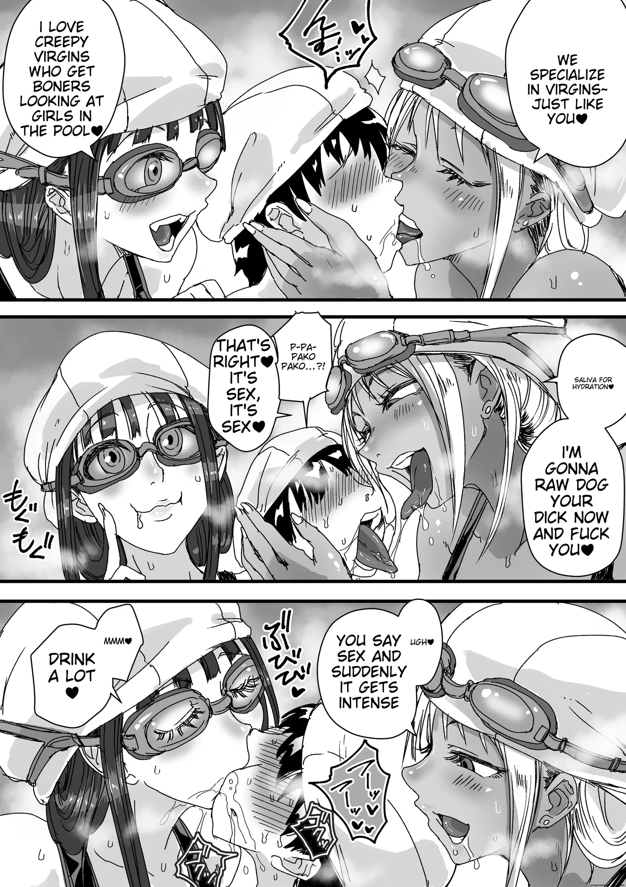 School Swimsuit Bitch! Deflowering a Virgin in the Pool Equipment Room page 10 full