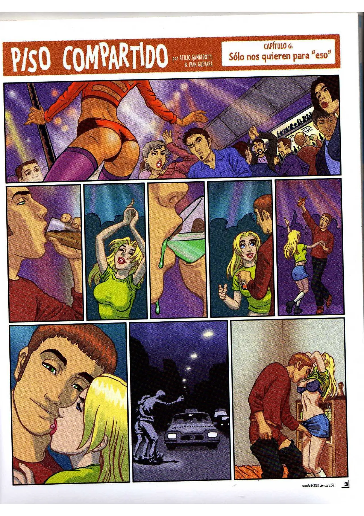 Kiss Comix #151 page 3 full