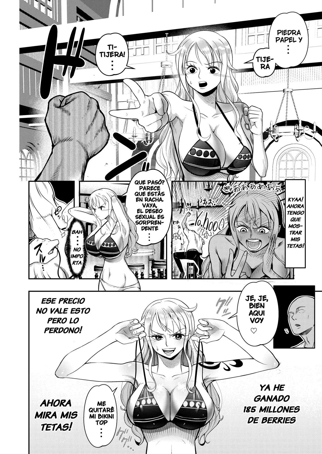 Hage Mob to Nami-san Wakarase Honban Yakyuuken page 8 full