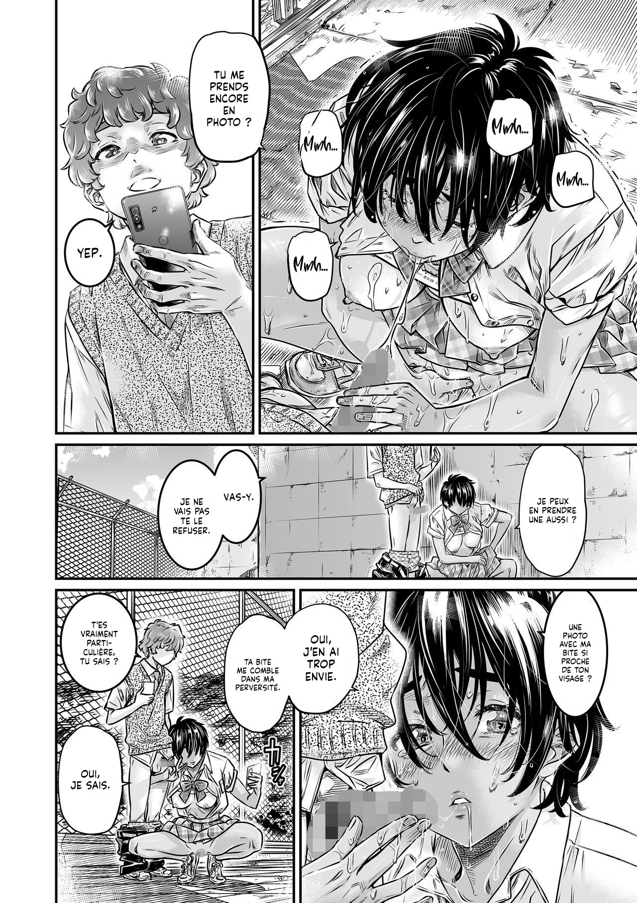 Shinchou 175cm no Rikujou Joshi wa Kouhai Danshi no Seishi o Chitsu ni Tameta mama Hashiritai | Une fille d'1m75 qui fait de l'Athlétisme veut courir avec le Sperme de son petit copain en elle page 9 full