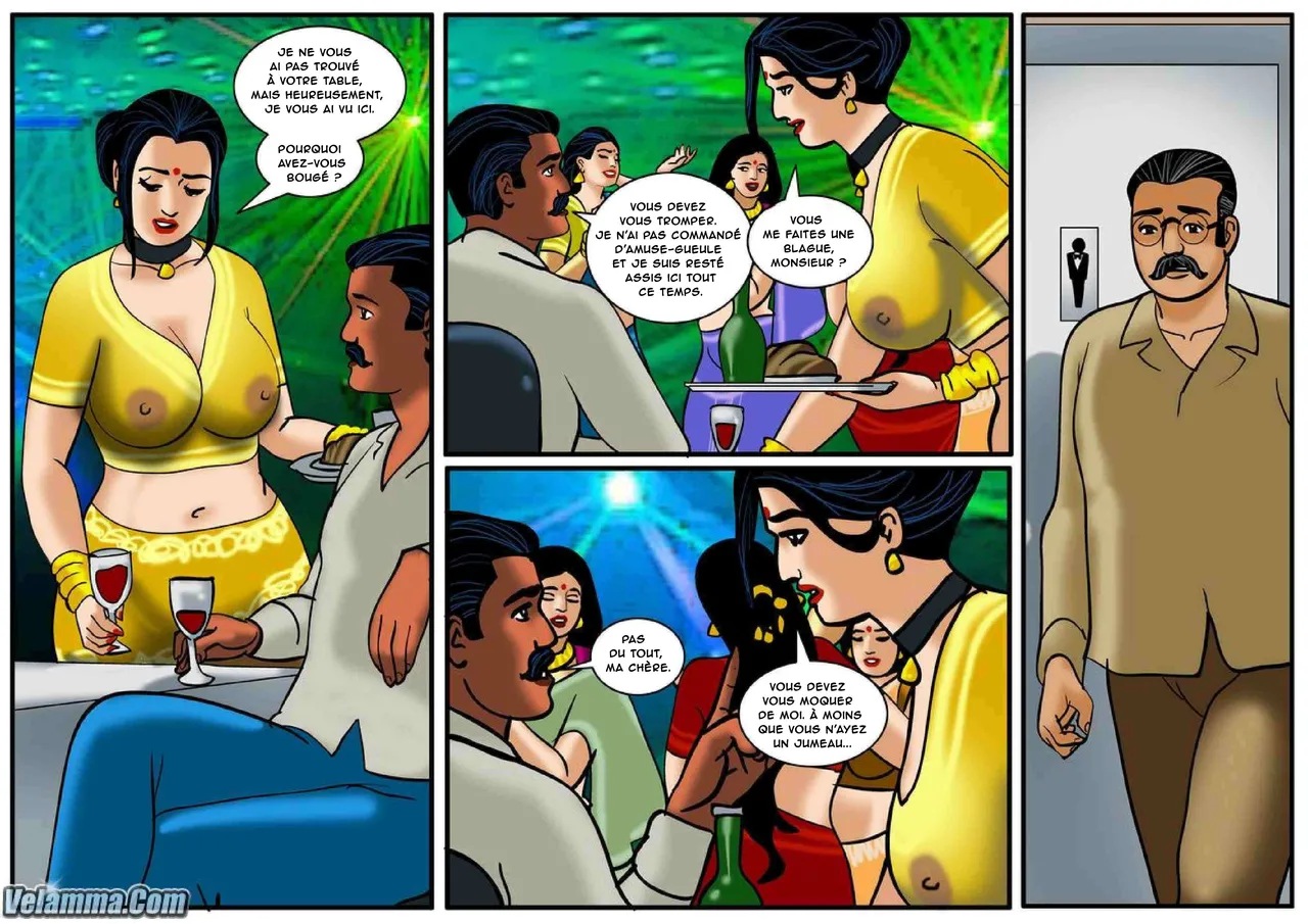 Velamma - 036- Savita Bhabhi et Velamma dans le même Comic page 3 full