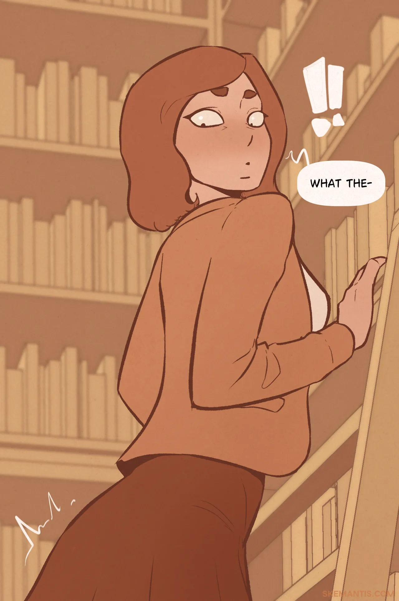 Skemantis - Tyler at the library - Part 2 page 9 full