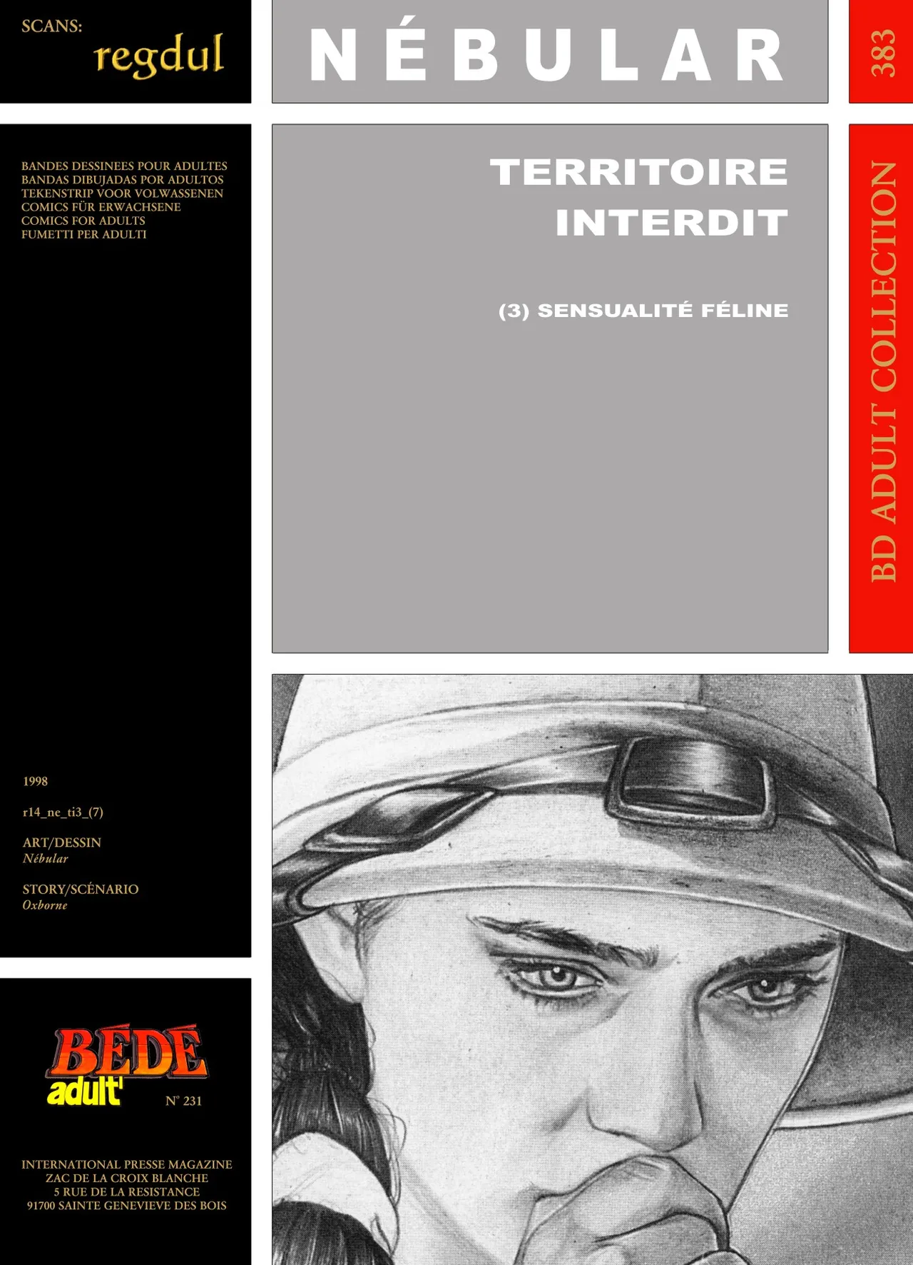 Nébular & Oxborne - Territoire interdit #3 : Sensualité féline page 1 full