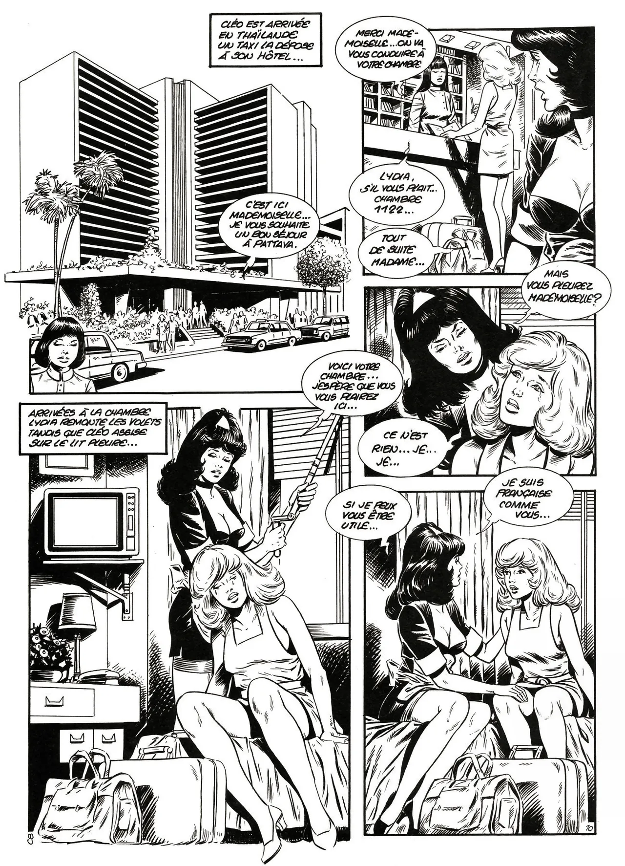 W. G. Colber  - Les aventures de Cléo #8 : Cléo en Thailande page 11 full
