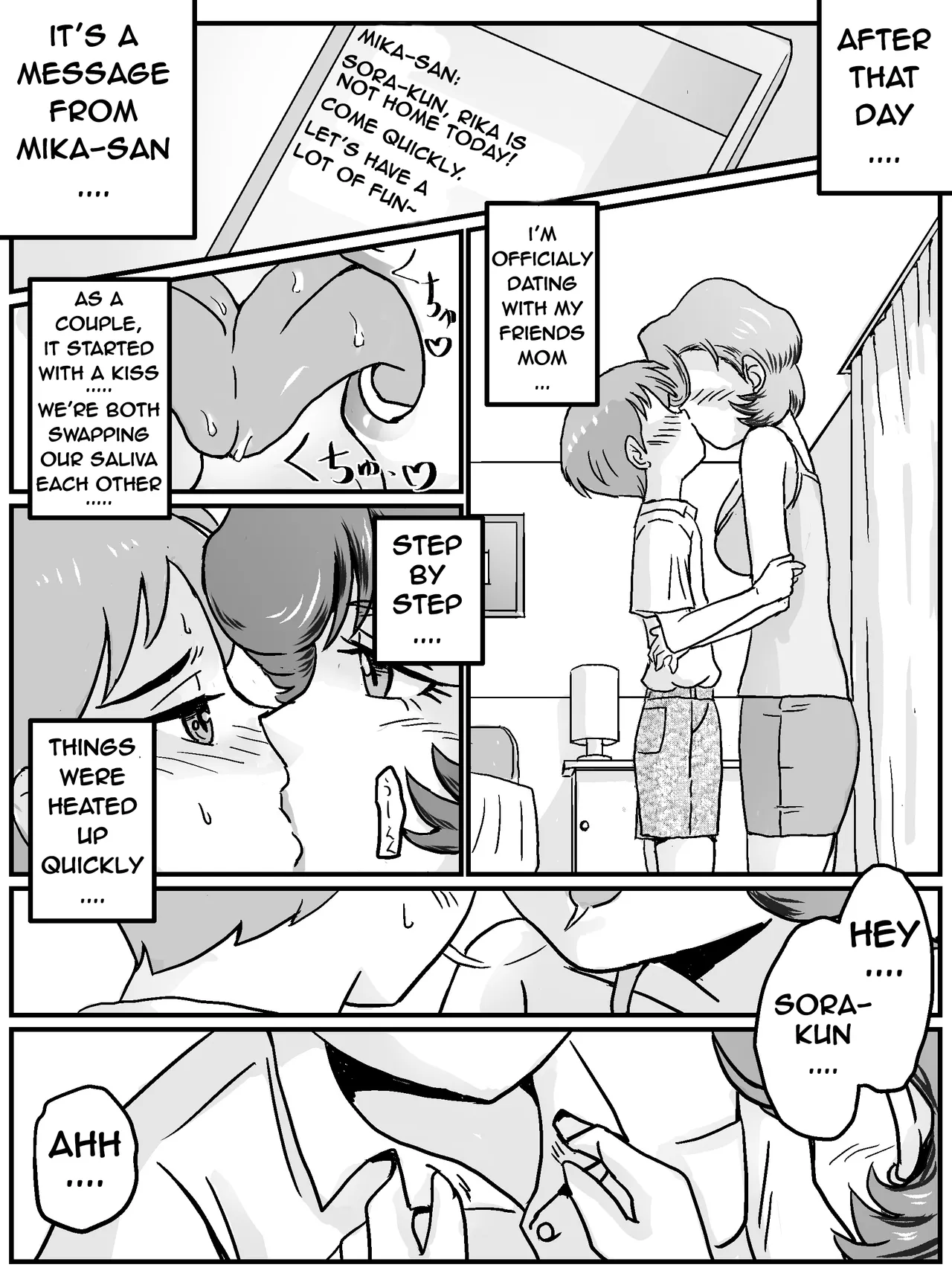 MY FIRST TIME HAVING SEX WAS WITH MY FRIEND'S MOM page 12 full