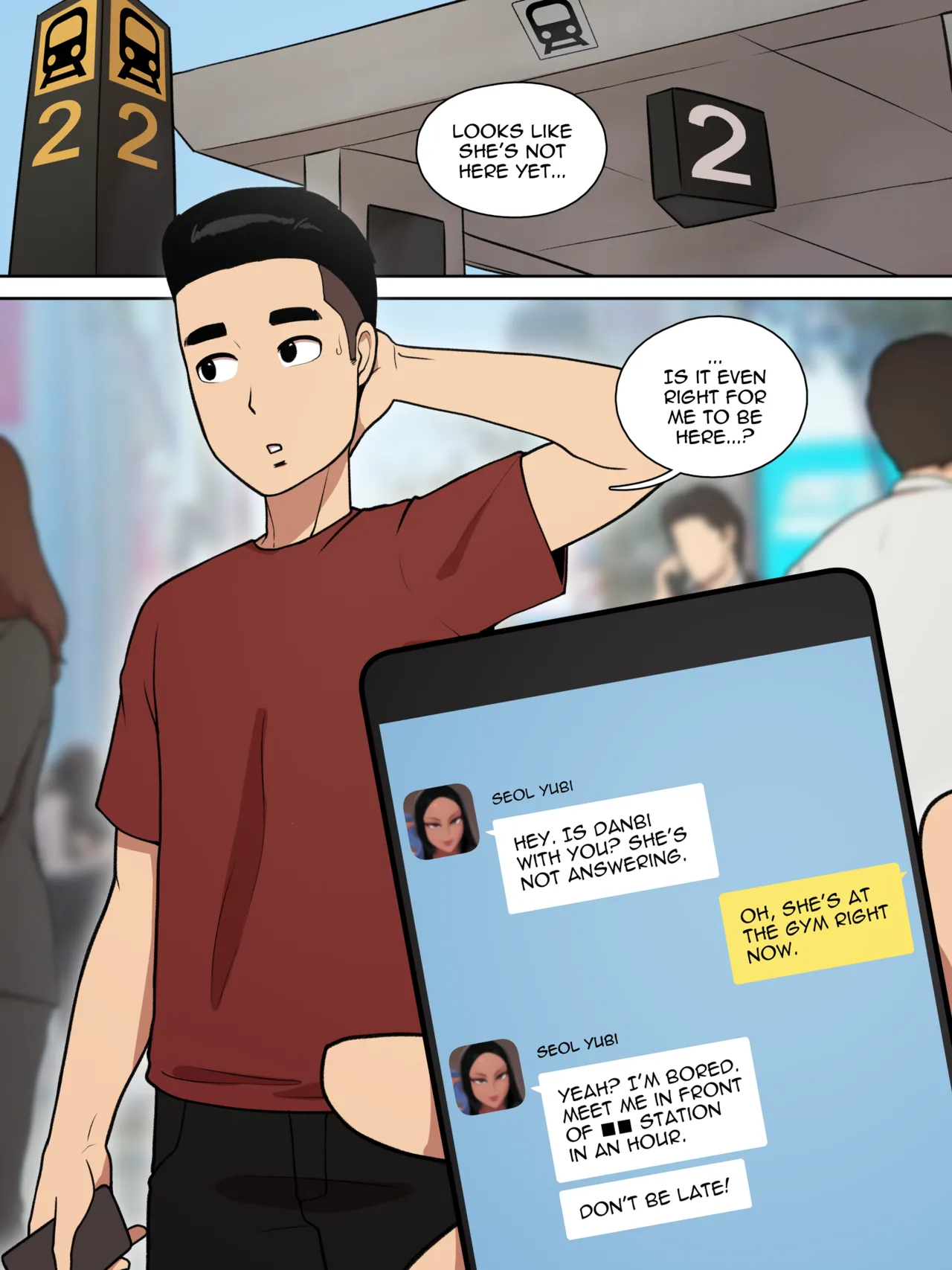 When Rampu Meets Yubi + Behind the Scene page 1 full