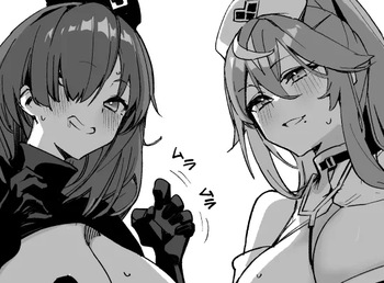[kanjou]moga do-ru＆ hurankurin etti na kensa byoutou[Azur Lane] cover