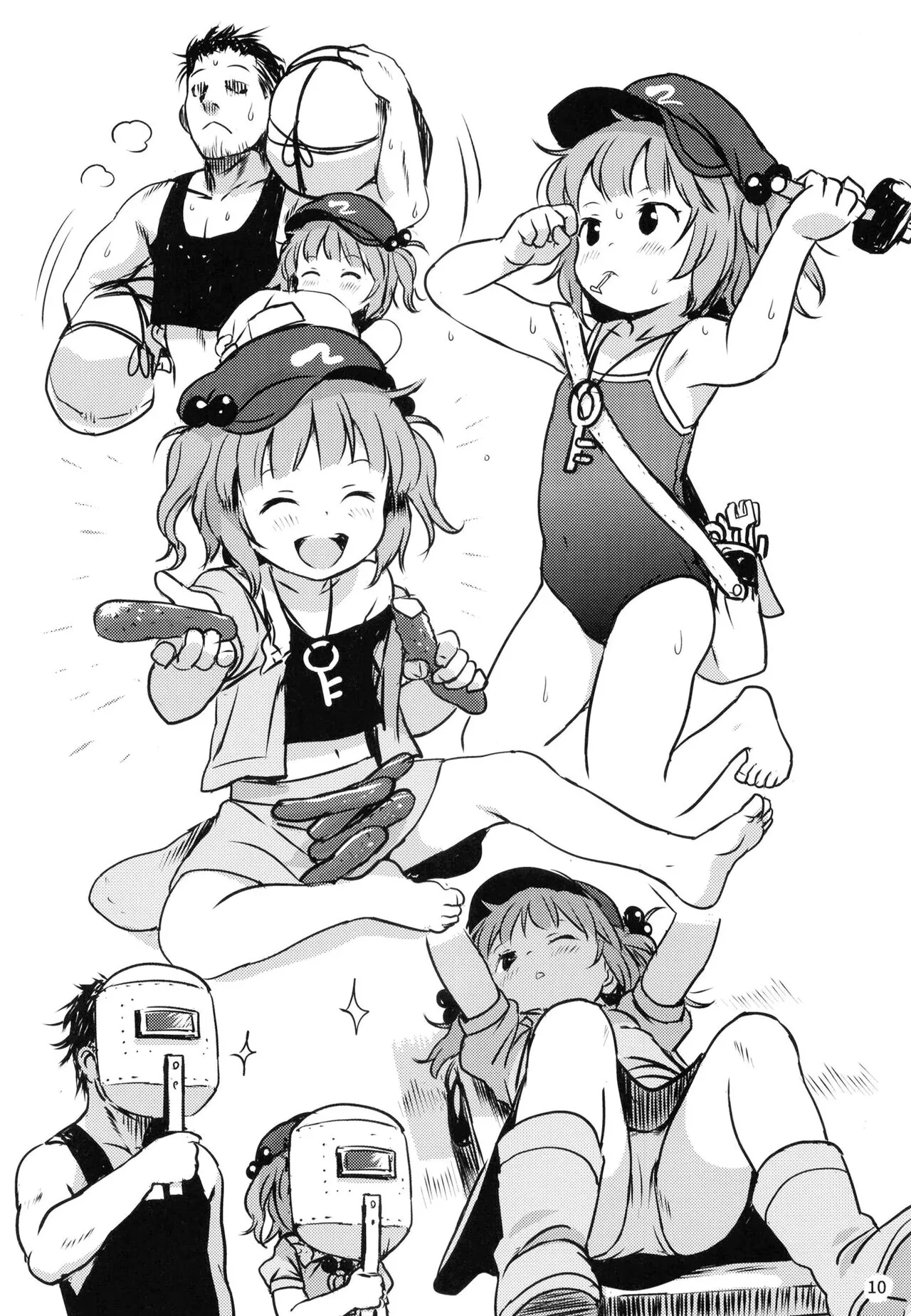 Zuttomo da yo! Nitori-chan! | We’re friends forever! Nitori-chan! page 9 full