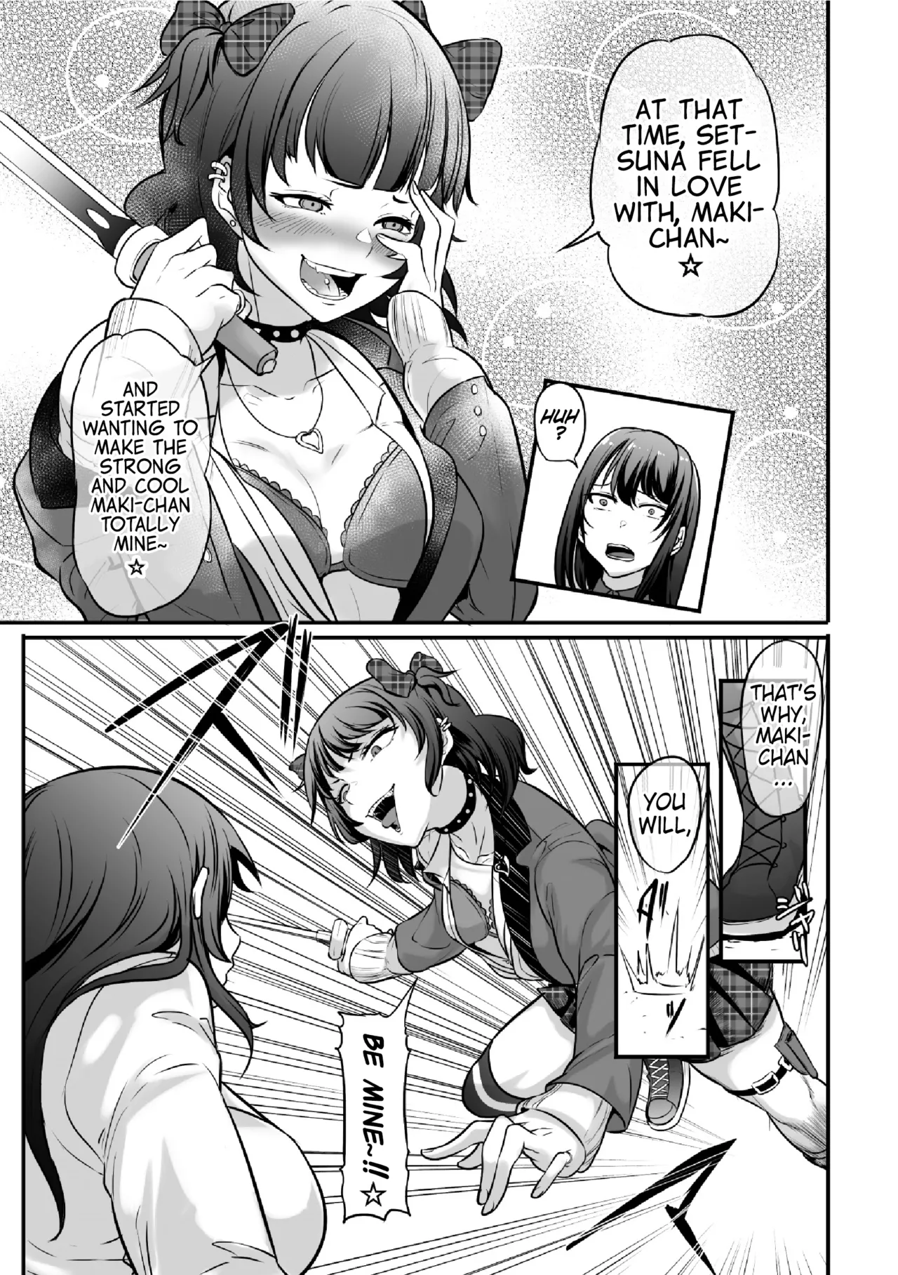2D Comic Magazine Futanari Les Haramase Mesuzao Fuck de Kyousei Chakushou! Vol. 2 | Futanari Lesbian Impregnation, Forced Fertilization from Getting Fucked Woman Dick! page 5 full