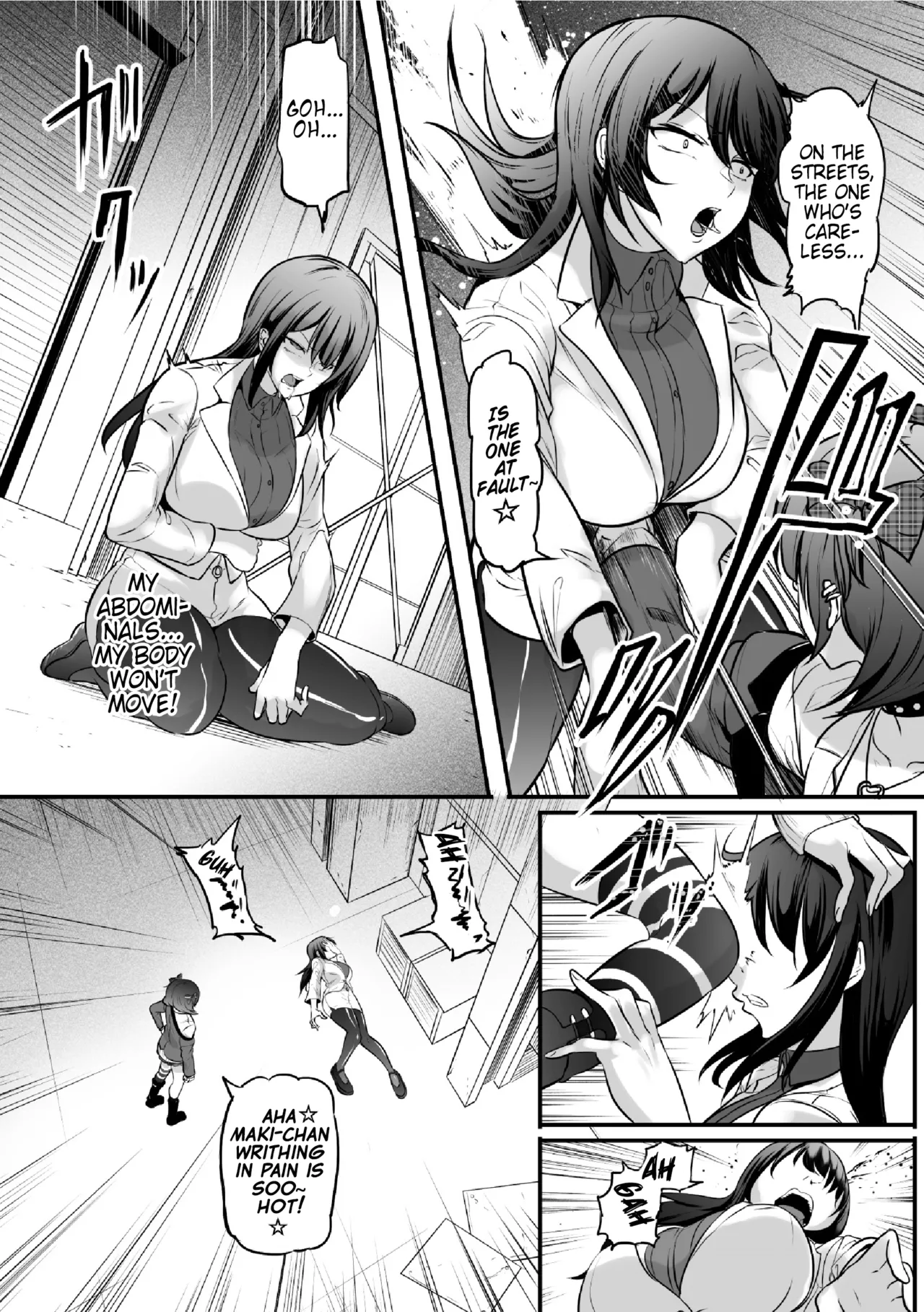 2D Comic Magazine Futanari Les Haramase Mesuzao Fuck de Kyousei Chakushou! Vol. 2 | Futanari Lesbian Impregnation, Forced Fertilization from Getting Fucked Woman Dick! page 8 full