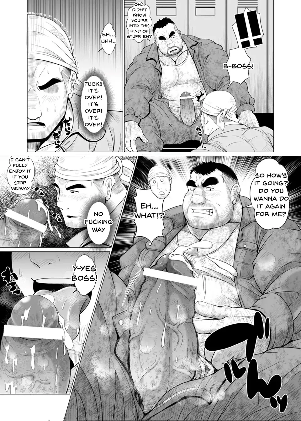 Zetsurin Oyakata – Virile Boss page 12 full