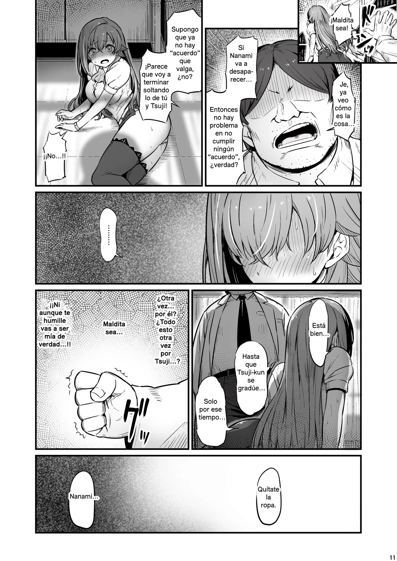 Kagaku Junbishitsu no Tsumi 3 -Ochite Iku Futari- | El pecado del laboratorio de química 3 -La caída de los dos- page 12 full