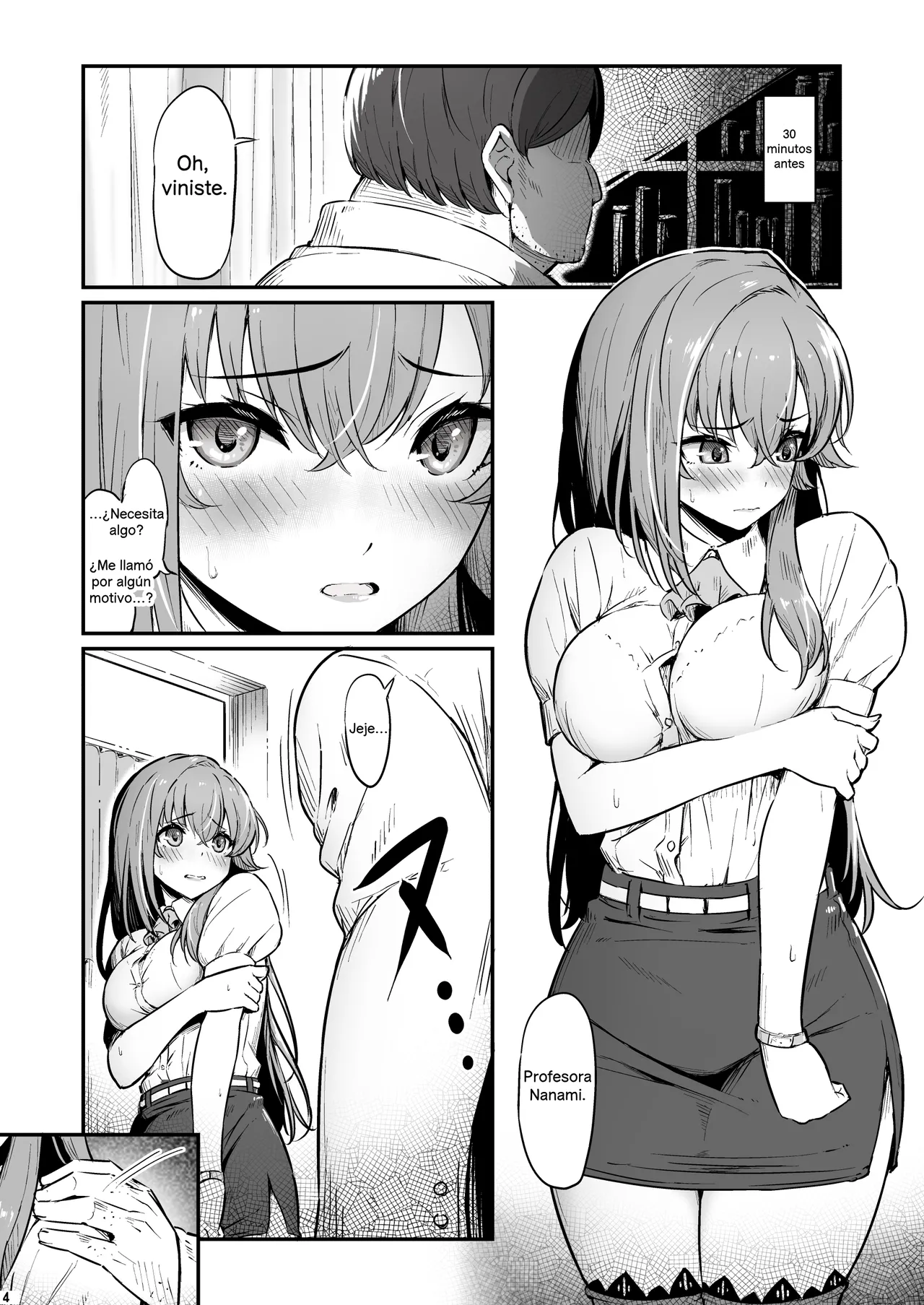 Kagaku Junbishitsu no Tsumi 3 -Ochite Iku Futari- | El pecado del laboratorio de química 3 -La caída de los dos- page 5 full