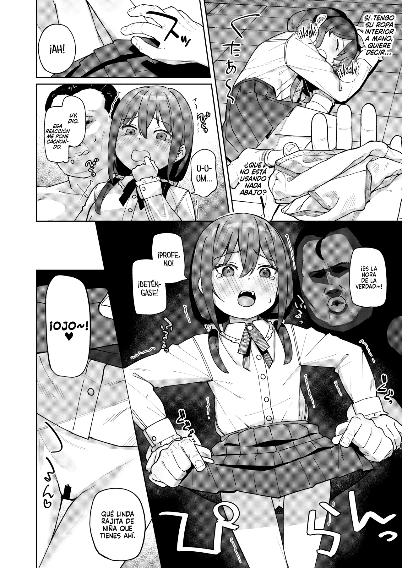 Musume no Tomodachi no Mesugaki ni Okasaremashita 0 | Fui Violado por una Mocosa que es Amiga de mi Hija 0 page 11 full