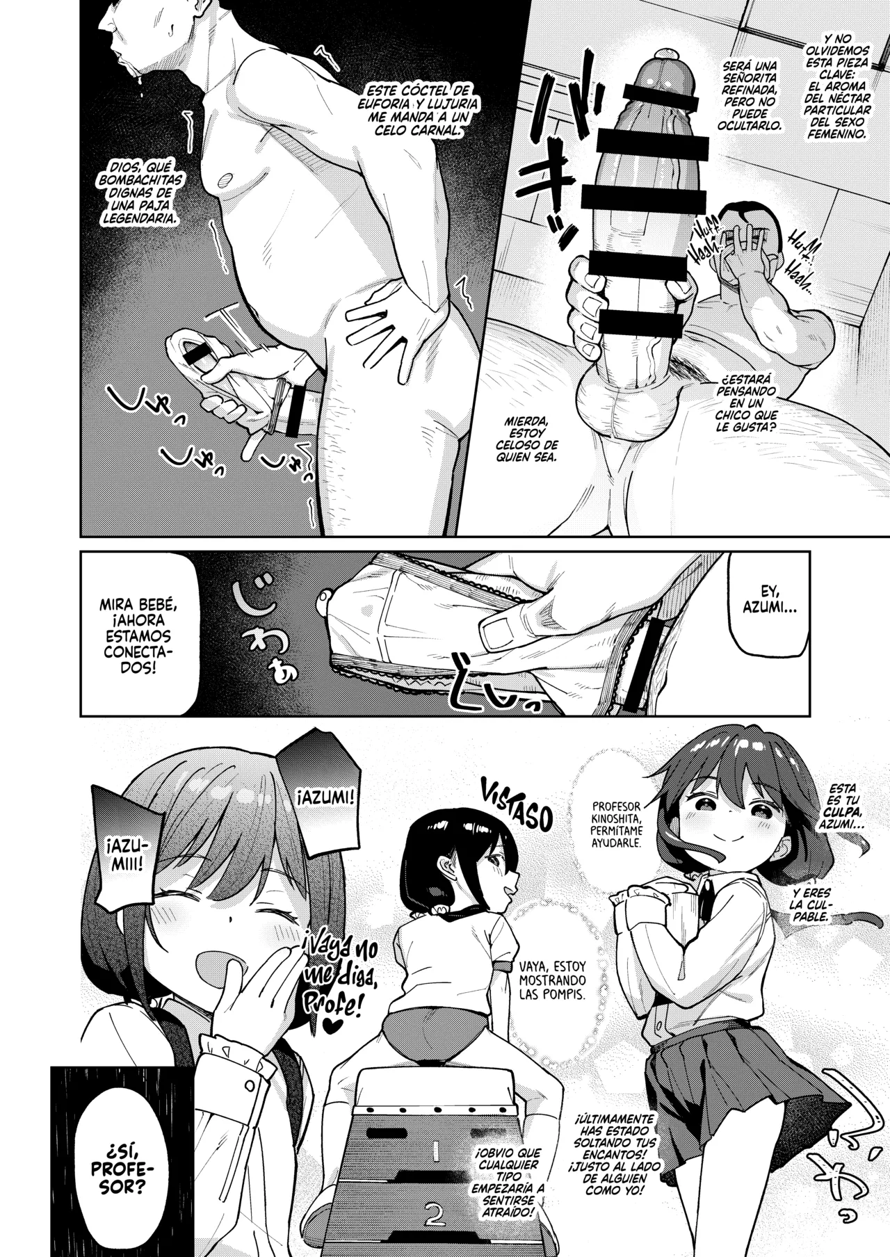 Musume no Tomodachi no Mesugaki ni Okasaremashita 0 | Fui Violado por una Mocosa que es Amiga de mi Hija 0 page 7 full