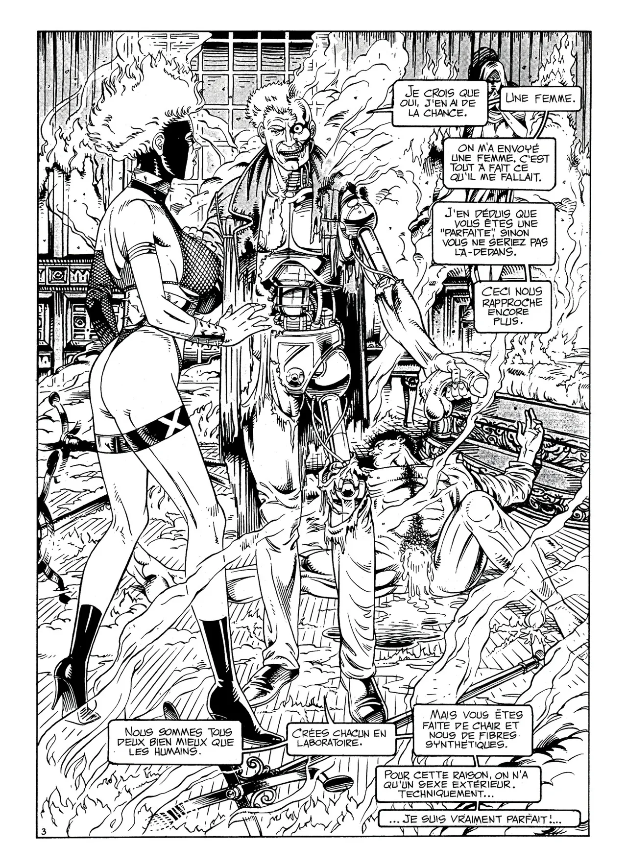 José Rafael Fonteriz - Les X women : Les androïdes revent-ils de femelles humaines ? page 4 full