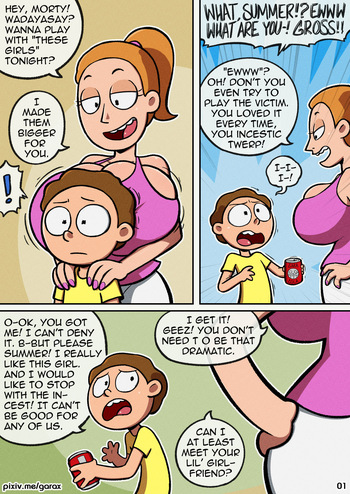 [Garabatoz] Incest and Morty (Rick & Morty) cover