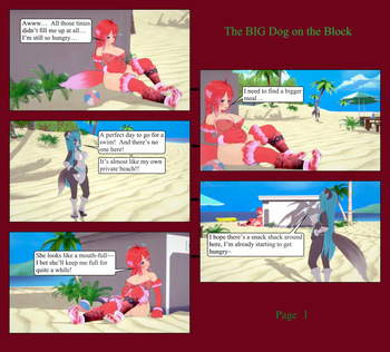 (BloodPuma) The BIG Dog on the Block (uncensored) cover