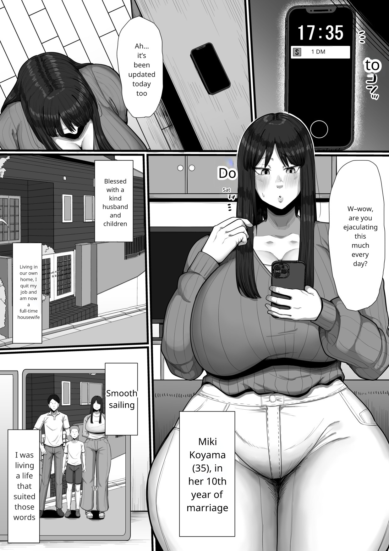 35-sai Otameshi Uwaki Futanari Kyokon de Acme Rikon Suru made no Kiroku page 3 full