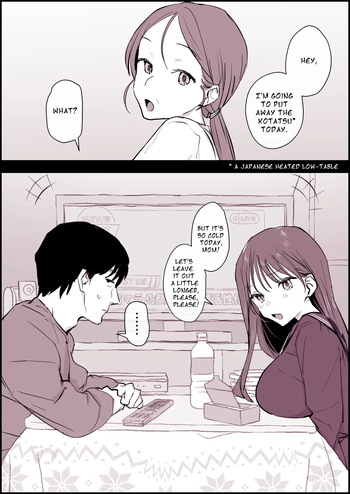 [Poriuretan] Kotatsu Suki no Giri Kyoudai | Kotatsu-loving Step-siblings [English] cover