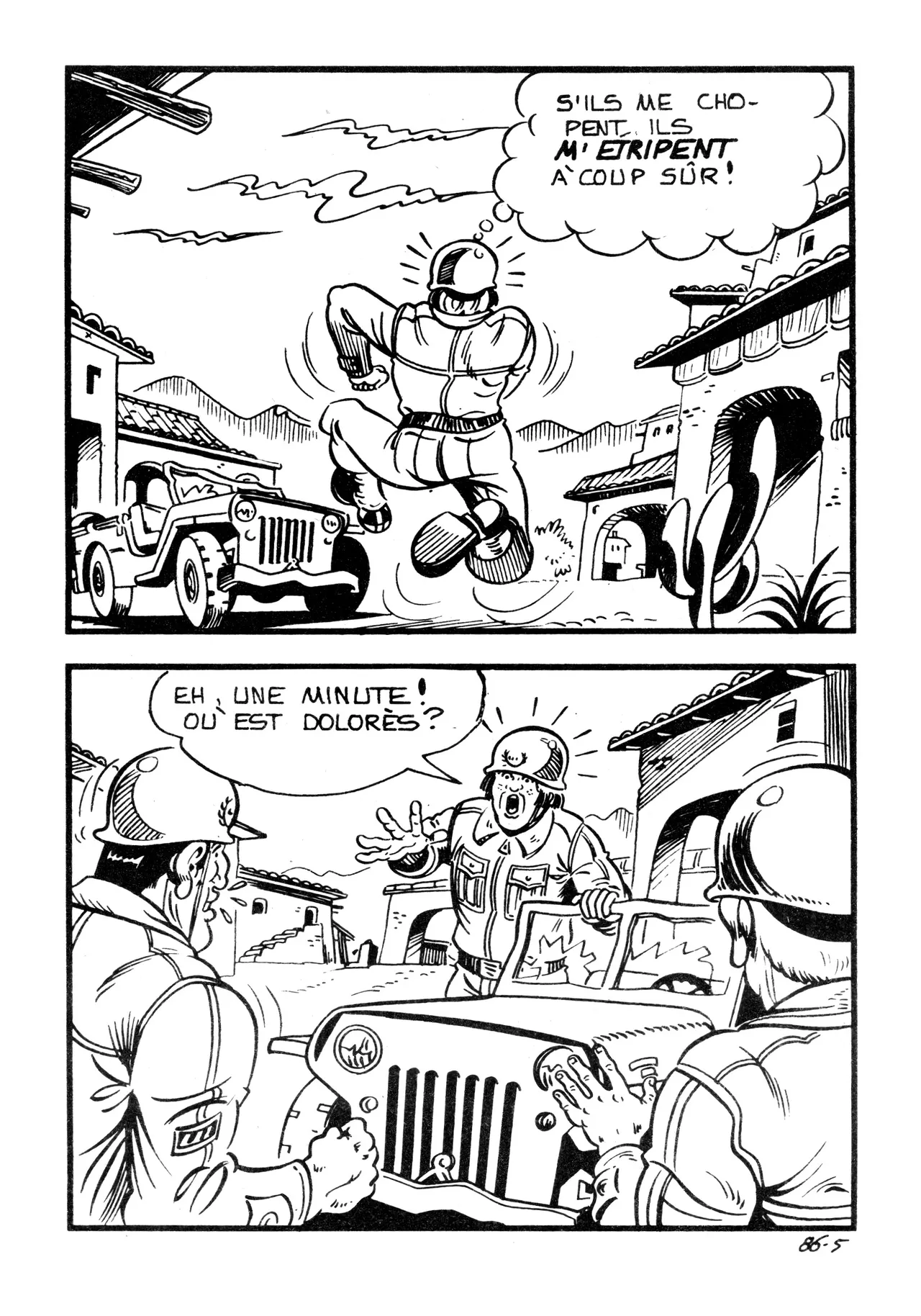 Salut les bidasses, change pas d'main, n° 86, Elvifrance page 10 full