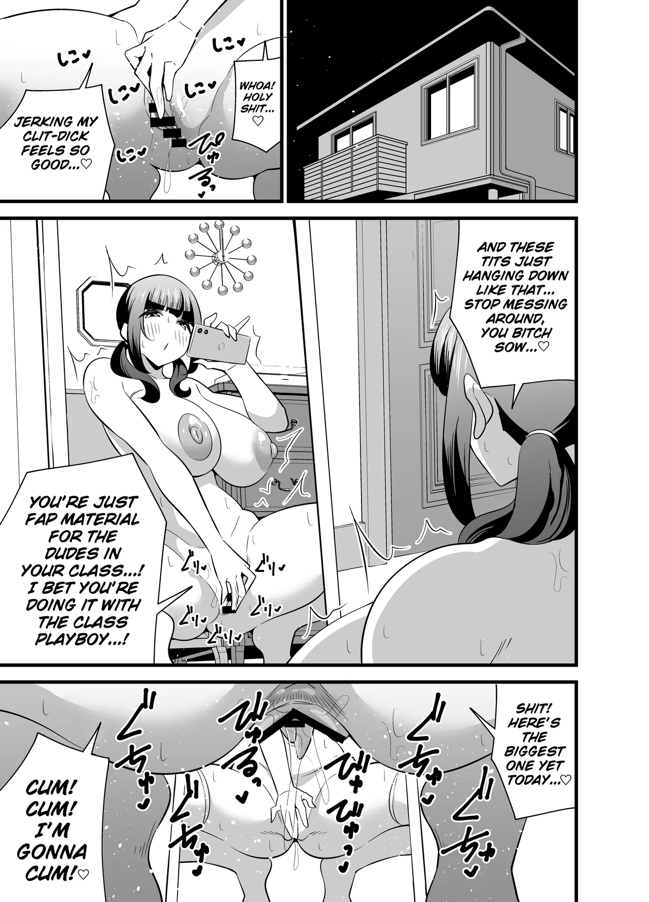 Jibun no Karada ga Dosukebe Sugiru node Appli de Oji-san no Karada o Nottotte Yaritai Houdai Shichaimashita | My Body is So Lewd That I Used an App to Possess an Old Guy and Do Whatever I Want To It! page 2 full