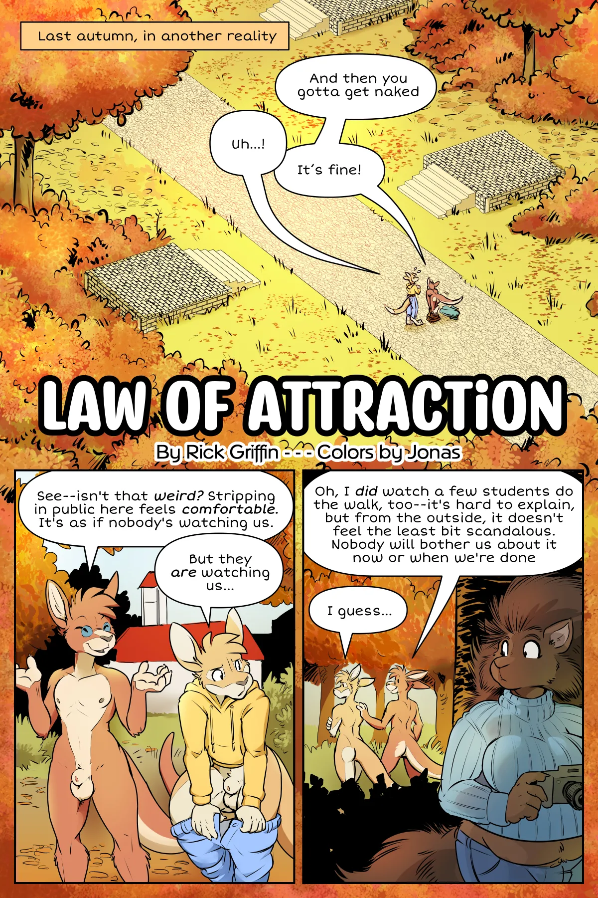 What Happens on Campus Avenue #3 - Law of Attraction page 1 full