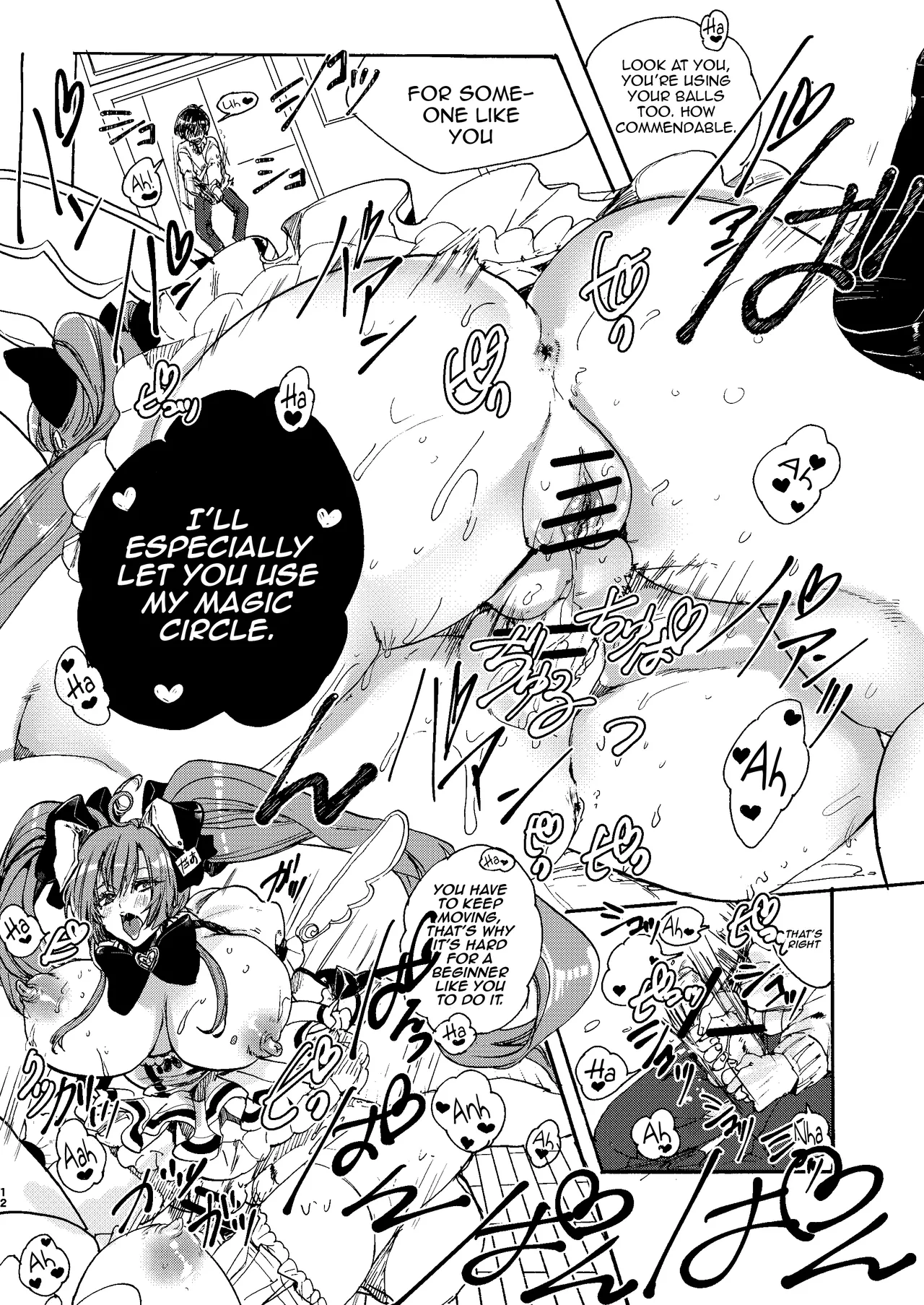 Kindan Kaikan Magical Teacher / Forbidden Pleasure Magical Teacher ~ The Magic Of Love Is Cast With A Futanari Staff ～ page 11 full