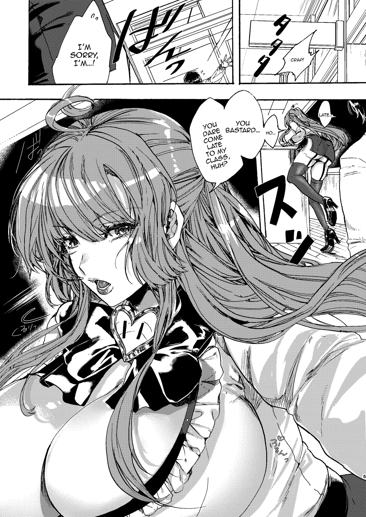 Kindan Kaikan Magical Teacher / Forbidden Pleasure Magical Teacher ~ The Magic Of Love Is Cast With A Futanari Staff ～ page 4 full
