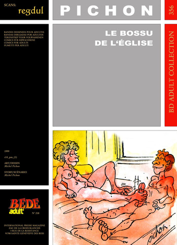 [Bédé Adult 356] Michel Pichon - Le bossu de l'église cover