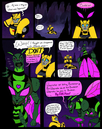 [ScandalPastry] Queen Bee (Transformers Animated) cover