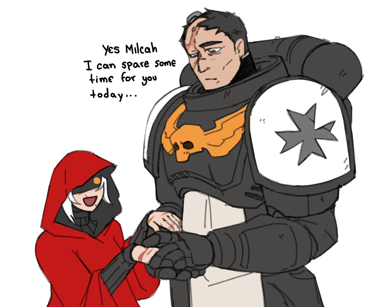 Warhammer 40K Works + Aftermath of a Sudden Love Confession page 12 full