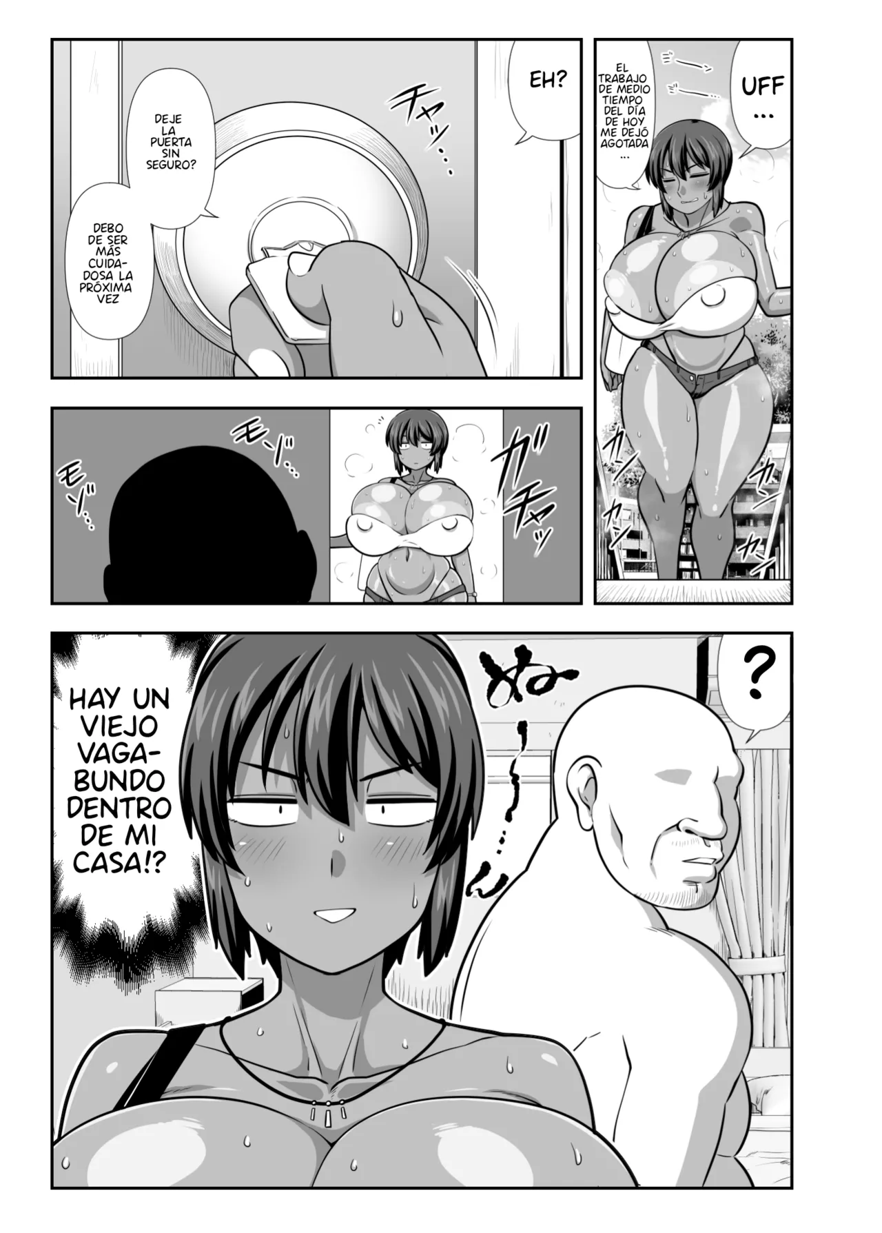 Natsuki Mayoi Ojisan o Kau. | Natsuki se queda con un viejo callejero page 2 full