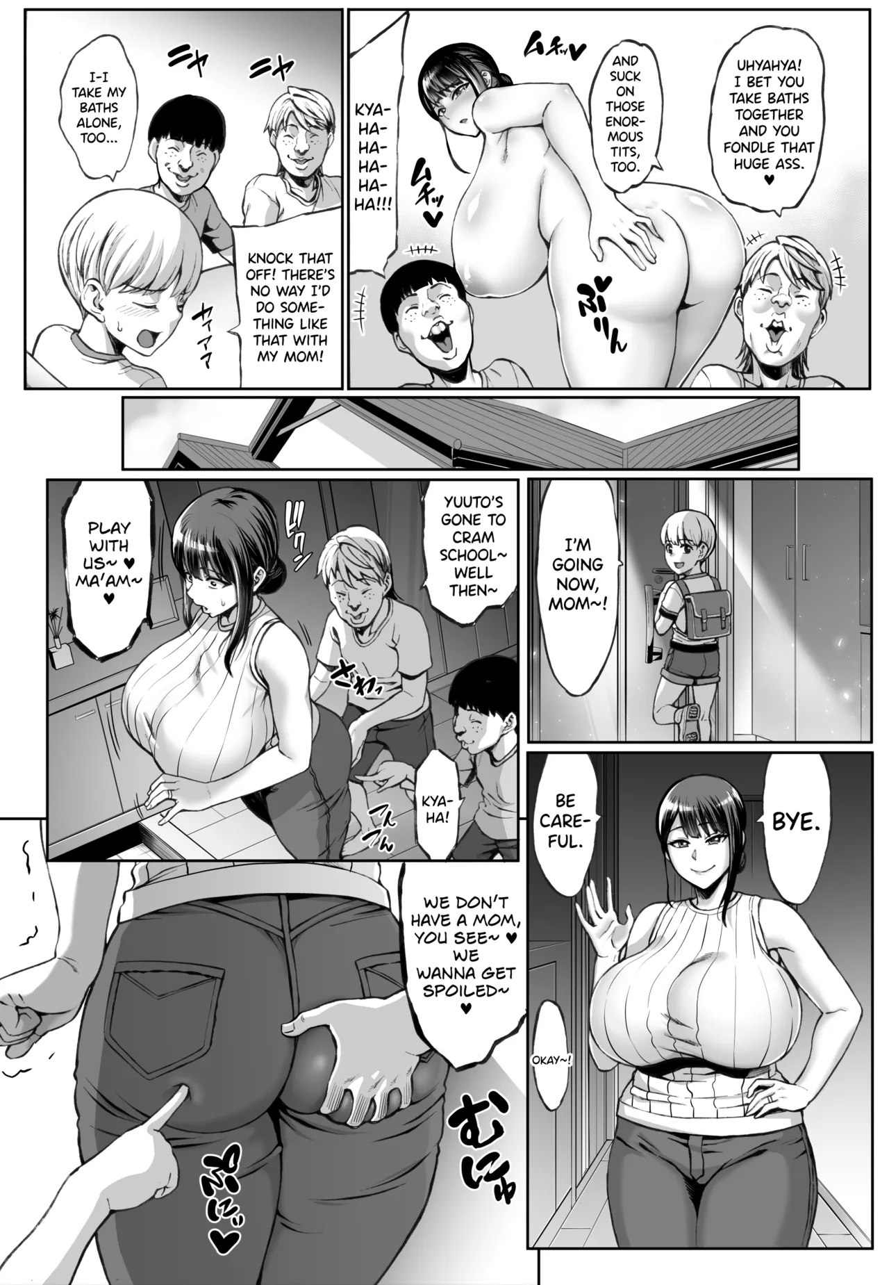 Your mom's face is so ugly when she cums COMPLETE page 7 full
