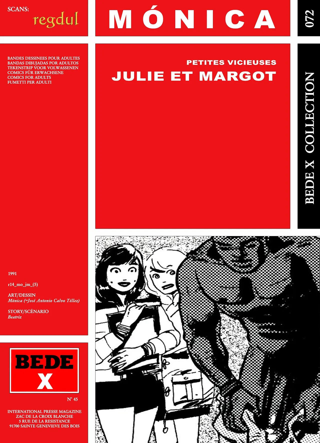 Mónica  & Beatriz  - Petites vicieuses : Julie et Margot page 1 full