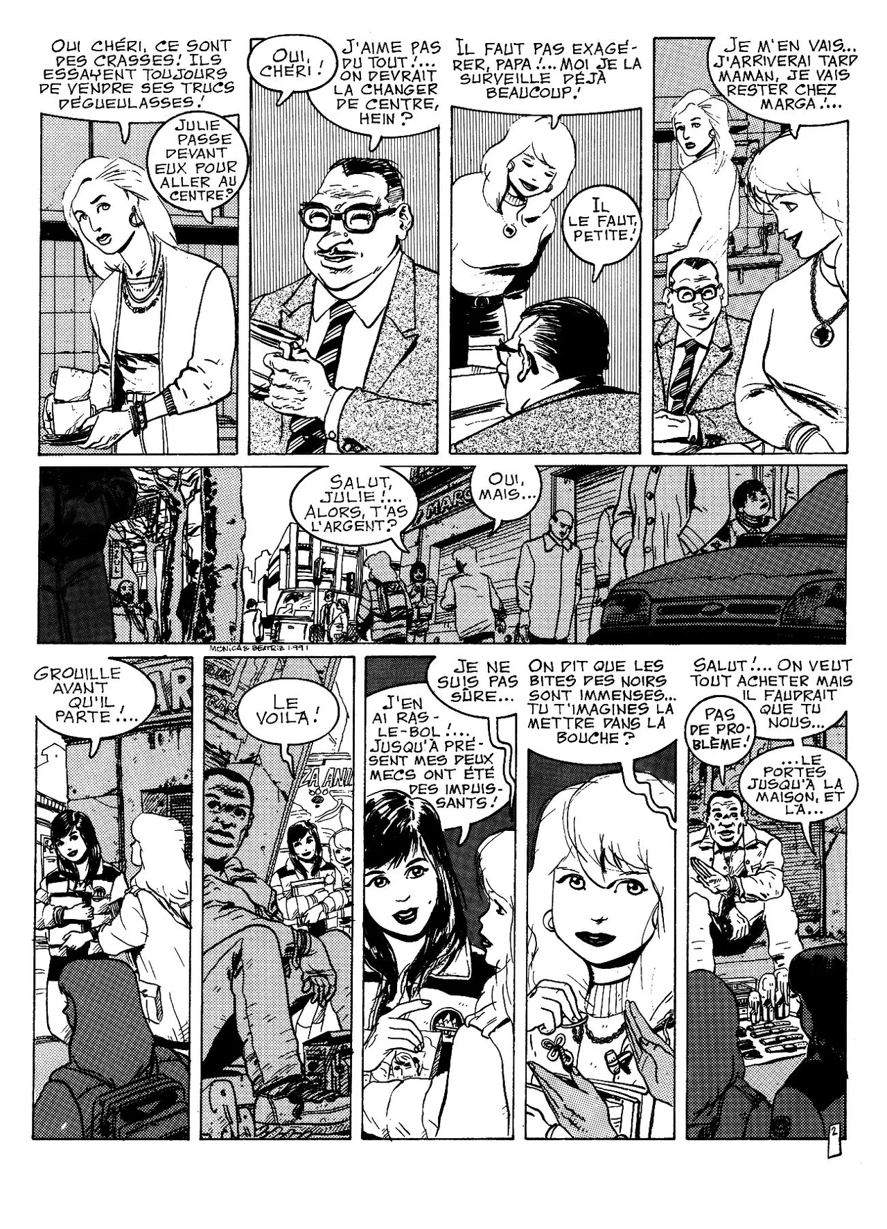Mónica  & Beatriz  - Petites vicieuses : Julie et Margot page 3 full