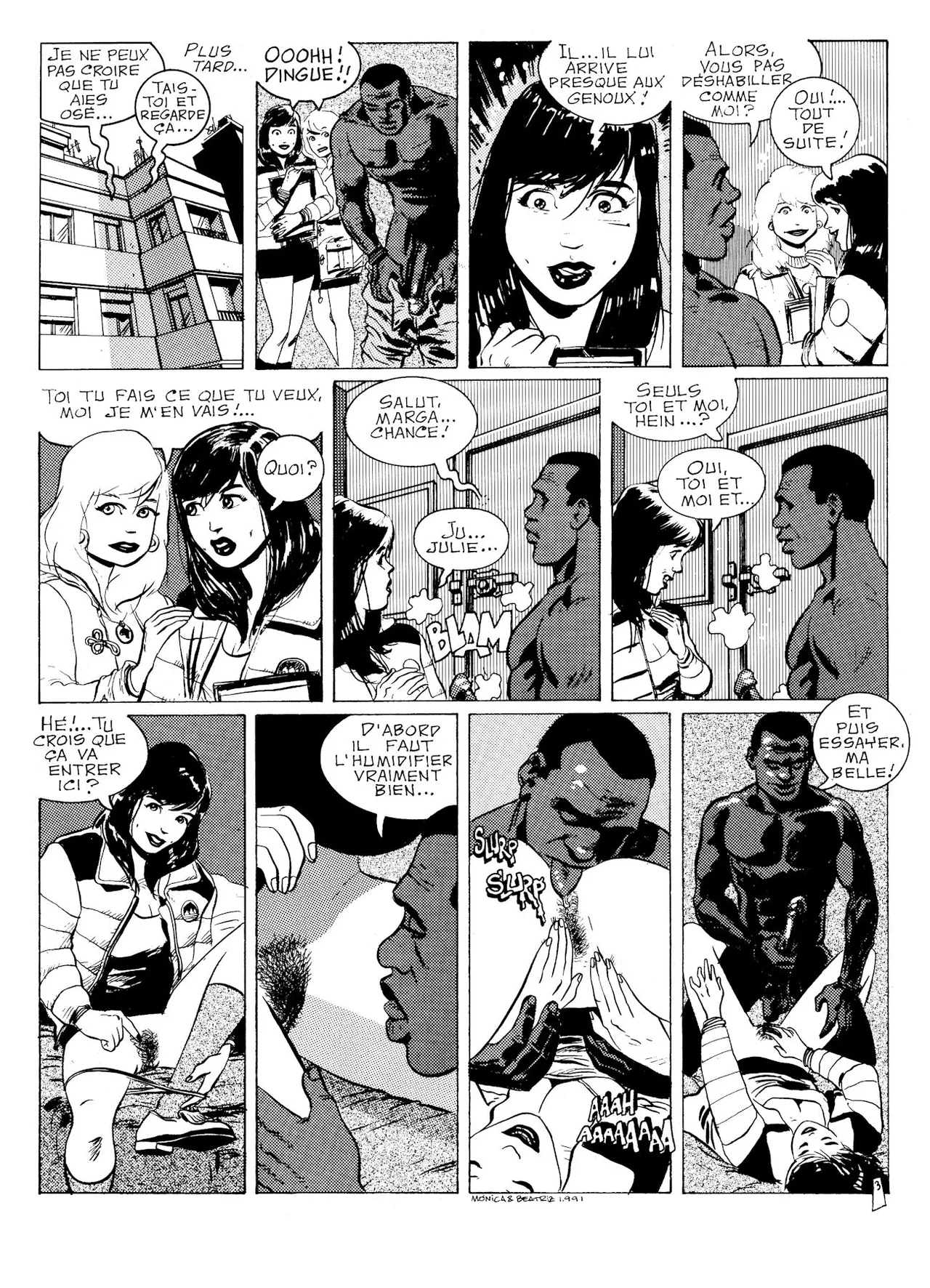 Mónica  & Beatriz  - Petites vicieuses : Julie et Margot page 4 full
