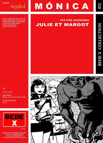 [Bede X 72] Mónica [= José Antonio Calvo Téllez] & Beatriz [= Santiago Segura] - Petites vicieuses : Julie et Margot cover