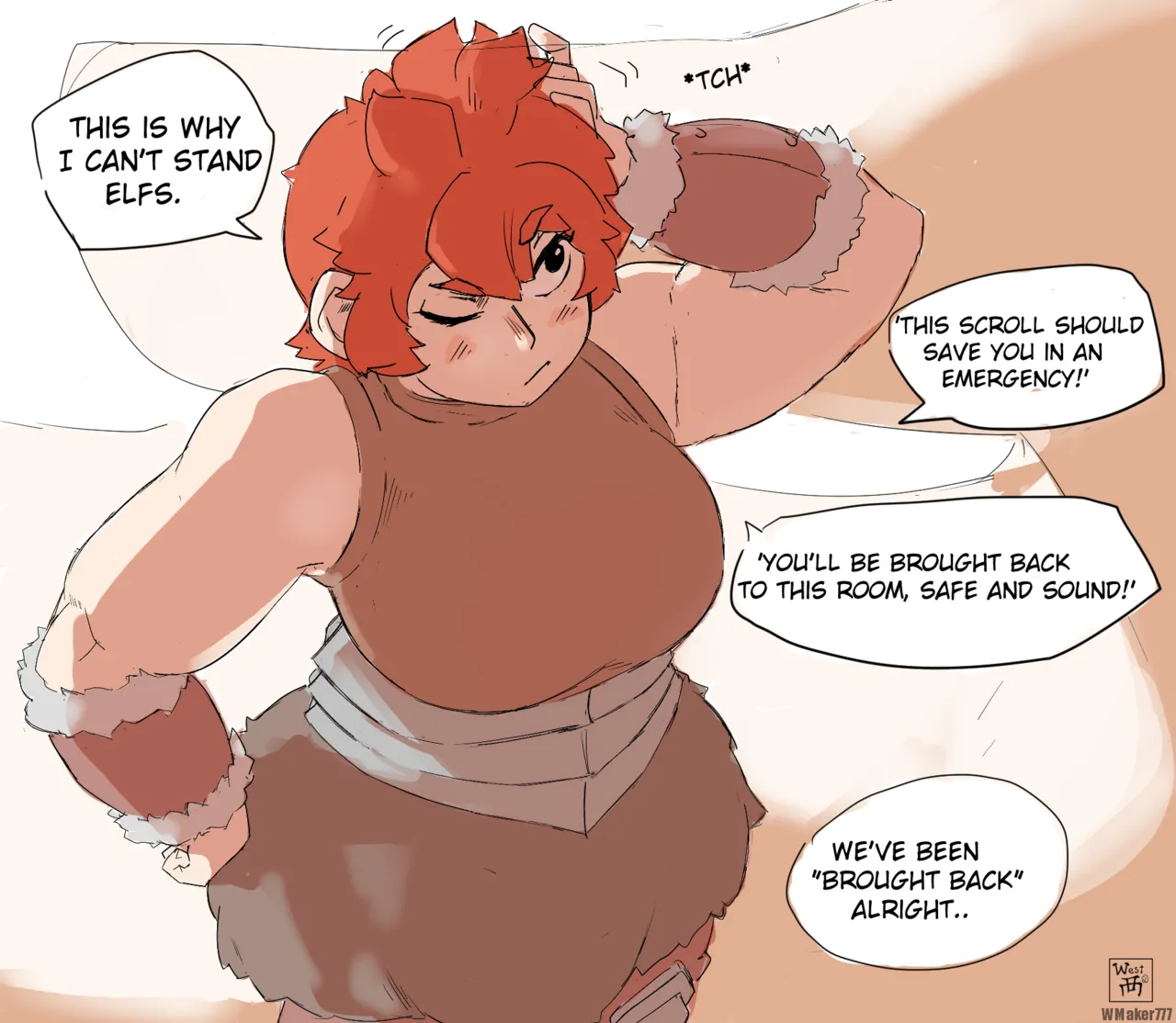 Shrunk in Dungeon Meshi page 1 full