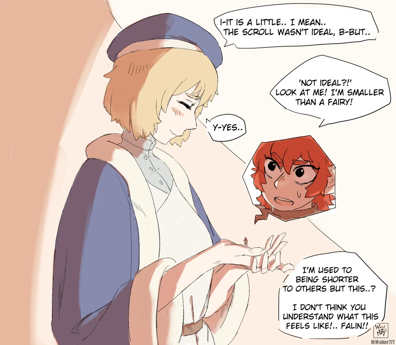 Shrunk in Dungeon Meshi page 3 full