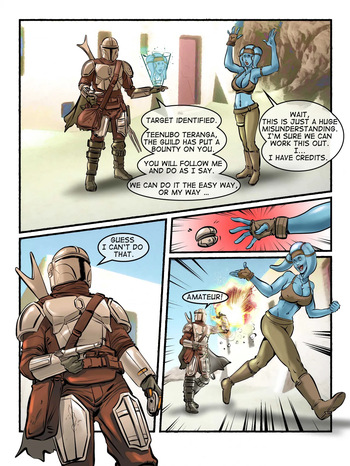 [Sam7] The Mandalorian - The Shrink Bounty (Star Wars) cover